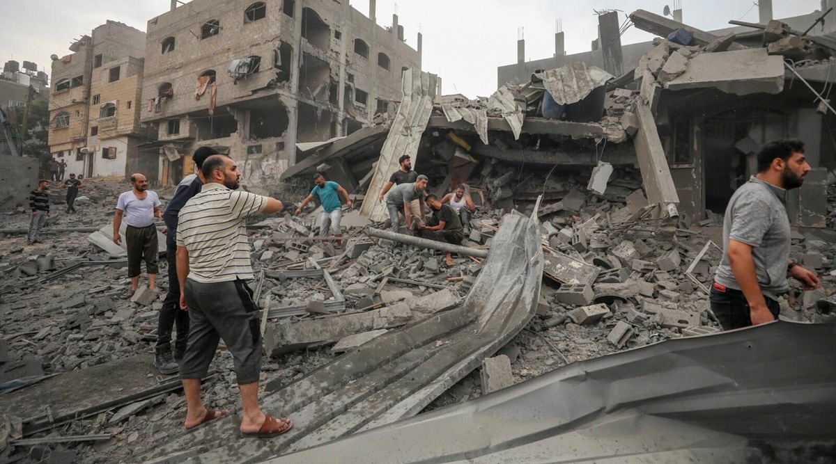 gaza, hammas attack, indian express