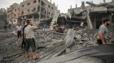 gaza, hammas attack, indian express