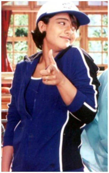 Kajol in Kuch Kuch Hota Hai stills.