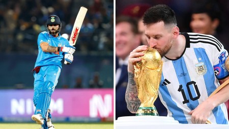 Kohli and Messi