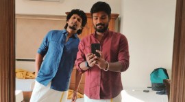 Lokesh Kanagaraj with Rathna Kumar in Tripathi