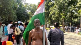 Tamil Nadu man visits Rajghat every Oct 2m, Gandhi Jayanti, Lal Bahadur shashtri, Tmc Rajghat march, indian express news