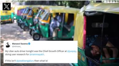 Man says Bengaluru Uber auto driver turned out to be top payment app executive