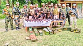 Manipur arms seizure, Manipur weapons seizure, Manipur violence, Manipur protests, Manipur news, N Biren Singh, manipur government, Manipur deaths, Manipur violence deaths, India news, Indian express, Indian express India news, Indian express India
