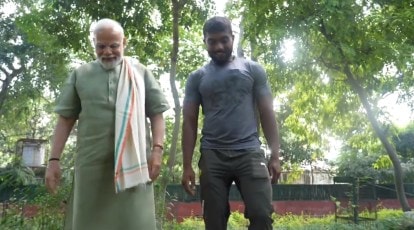 Ankit Balatkar Sex Video - Haryana fitness influencer joins PM Modi in cleanliness drive | Chandigarh  News - The Indian Express