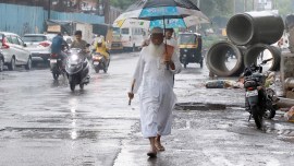 Mumbai rainfall, Mumbai rains, June-Sept rainfall, Mumbai rain news, IMD mumbai rain prediction, monsoon rain, peak monsoon rainfall, India Meteorological Department, indian express news