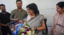 Nandita Professor Nandita Narain retired, activist Nandita Narain, Narain 42 years at DU, delhi university, 42 years of service, 42 years of teaching Mathematics, nandita narains retirement from DU, indian express news