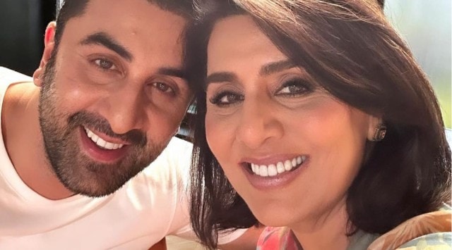 Neetu Kapoor poses with her ‘favourite co-star’ Ranbir Kapoor for a ...