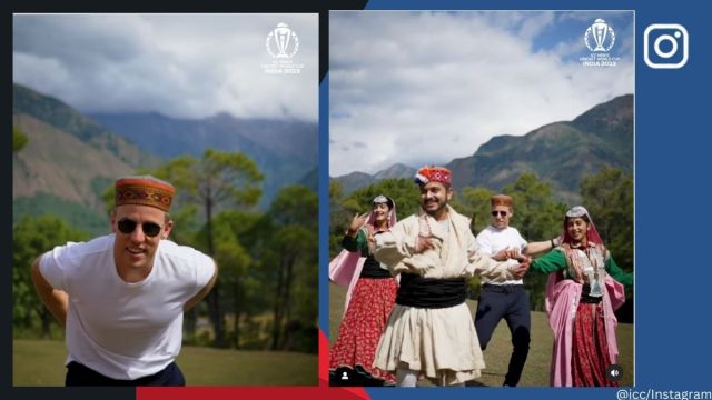 Netherlands player Logan van Beek soaks in the culture of Himachal
