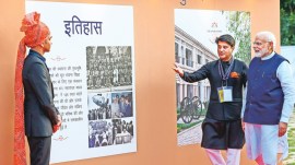 Narendra Modi, Jyotiraditya Scindia, The Scindia School in Gwalior, India news, Indian express, Indian express India news, Indian express India