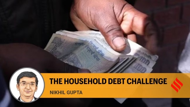 RBI household debt, Reserve Bank of India, GDP, good s and service tax, GDP growth, idian express news