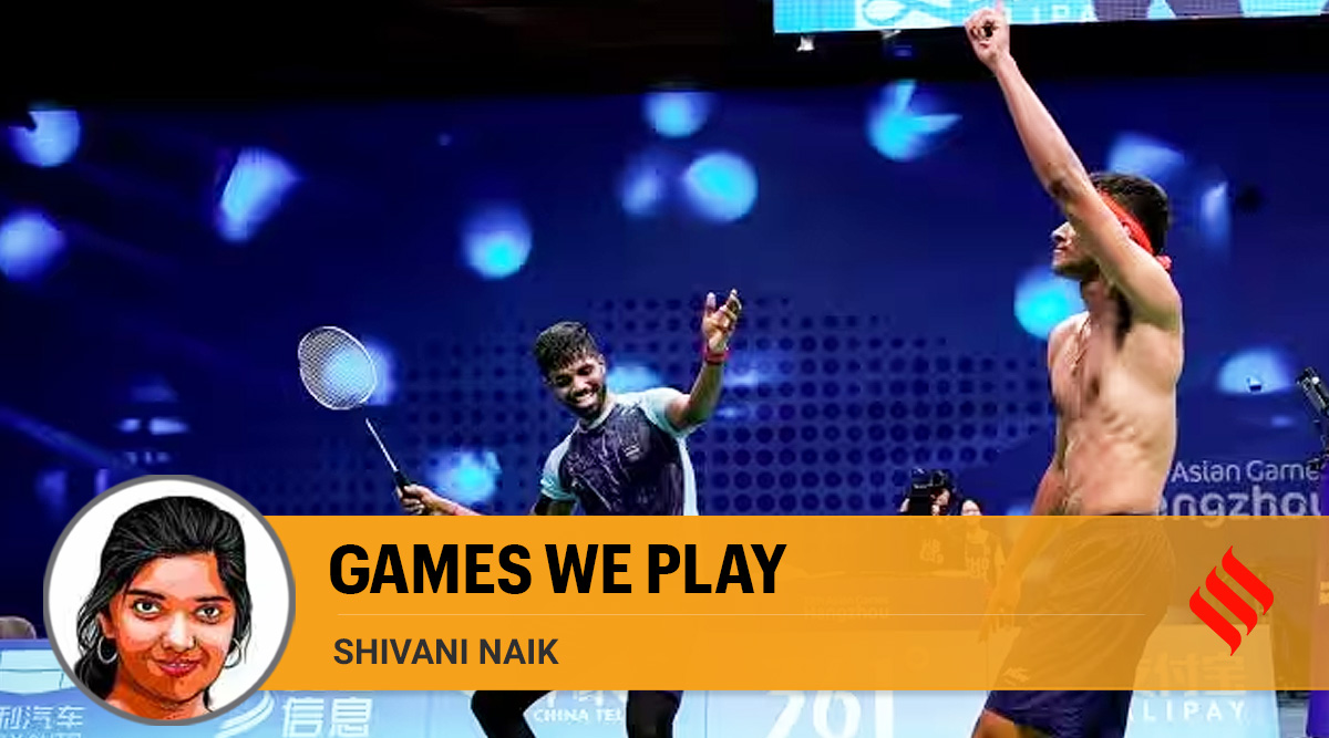 india badminton final win asian games hangzhou