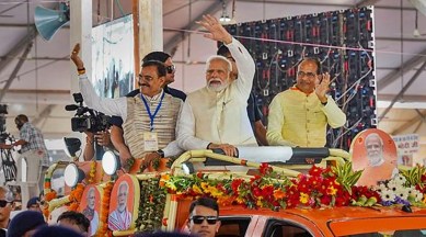 PM modi in gwalior