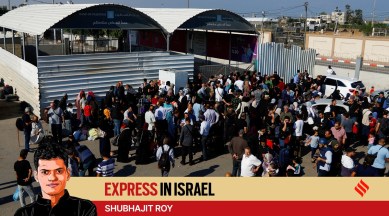Near Gaza, in ghost Israeli town, a few remain: ‘This is home, how to leave?’