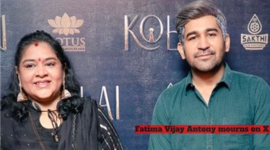 Picture of Fatim and Vijay Antony