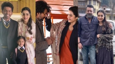 Pictures from the sets of Leo