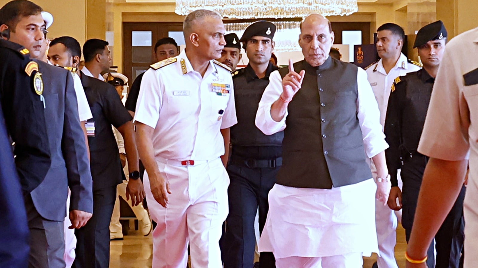 Indian Navy chief Admiral R Hari Kumar