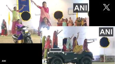 Rajkot women stunts on bikes jeeps