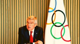 IOC President Thomas Bach chairs the IOC's Executive Board Meeting for September. (Photo: IOC Flickr/Greg Martin)