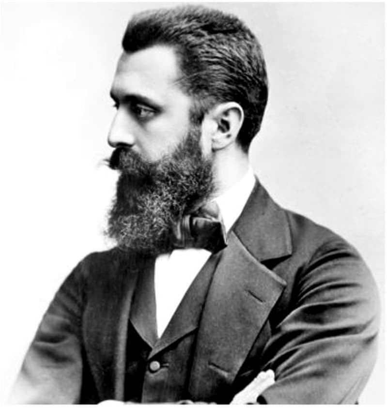 Leading Zionist, Theodor Herzel 