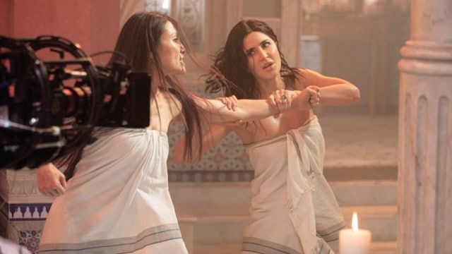 Tiger 3, Katrina Kaif towel fight scene, Michelle Lee, .