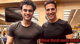 Tovino Thomas's Instagram post with Akshay Kumar