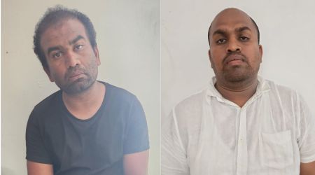 Rajkot, Iran, Tamil Nadu, Devbhumi Dwarka police, Okha harbour, Ahmedabad news, Gujarat news, India news, Indian express, Indian express India news, Indian express India