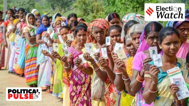 Currently, there are 4,38,925 female electors and 4,12,969 male electors in Mizoram. In 2013, 82.12% of women had voted against 79.5% of men; In 2018, 81.09% women voted, while there were 78.92% male voters. (File photo)