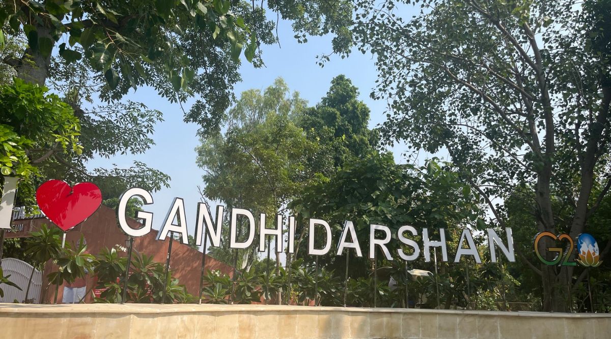 The Gandhi Vatika in New Delhi. (Adrija Roychowdhury)