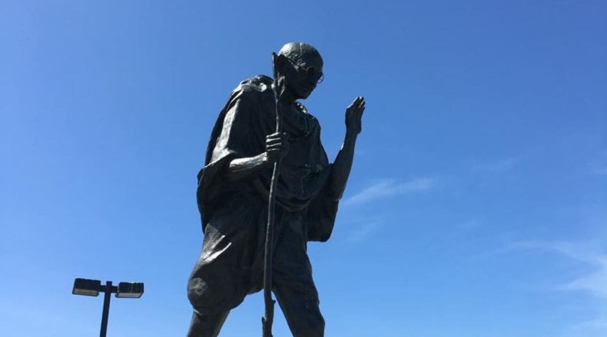 The statue of Gandhi in San Francisco. Nandagopal Rajan