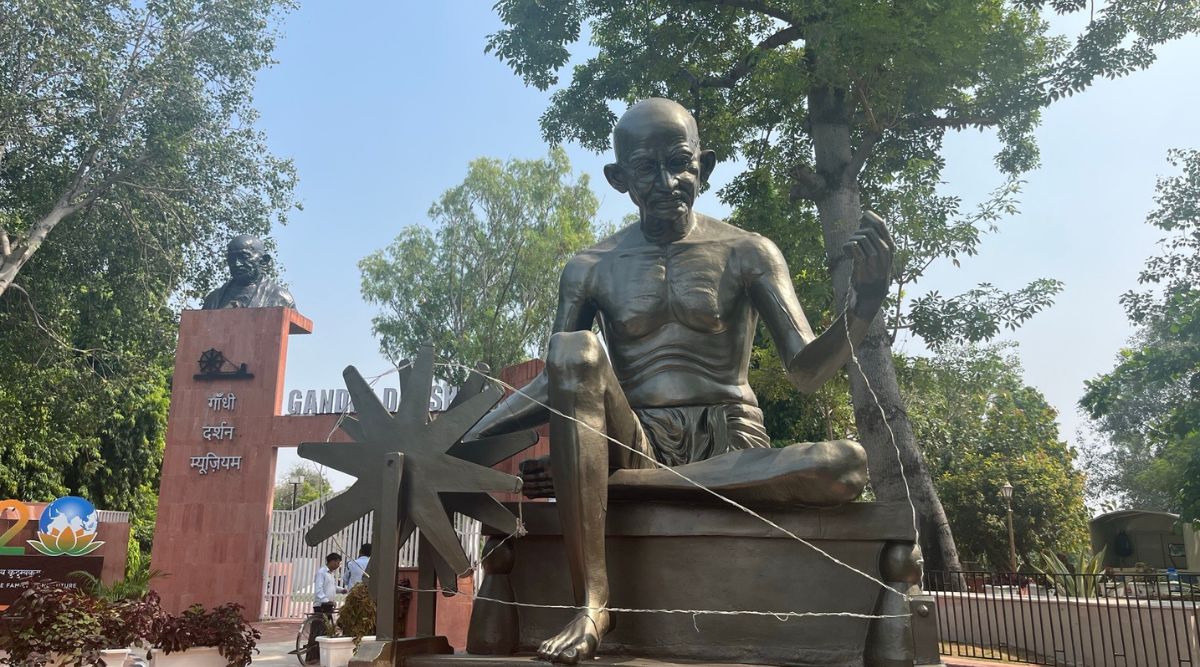 Through many Mahatma statues, a study of India’s experiments with truth ...