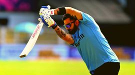 Indian cricket team star Virat Kohli.