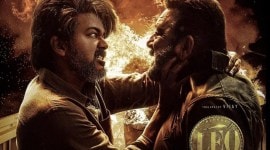 Vijay and Sanjay Dutt in Leo poster