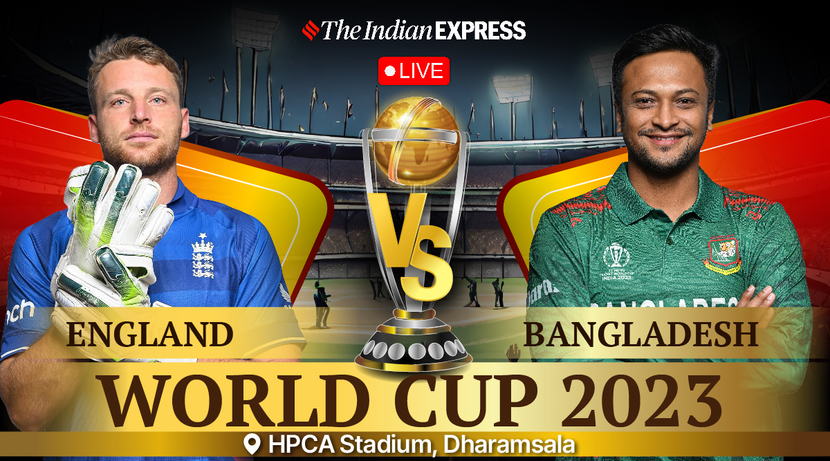 England Vs Bangladesh Live Score World Cup 2023 Bairstow Malan Get Things Underway Ban Lose