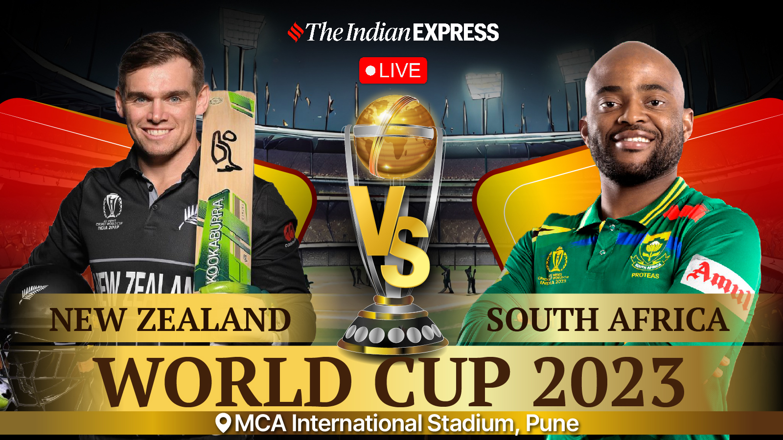 New Zealand vs South Africa Live Score, World Cup 2023 Keshav Maharaj