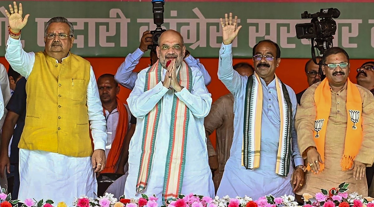 Amit Shah In Chhattisgarh: Vote Not To Elect A Govt Or An Mla But For 