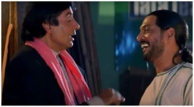 Amitabh Bachchan and Nana Patekar