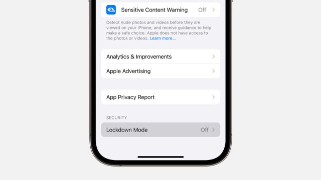 apple lockdown mode featured