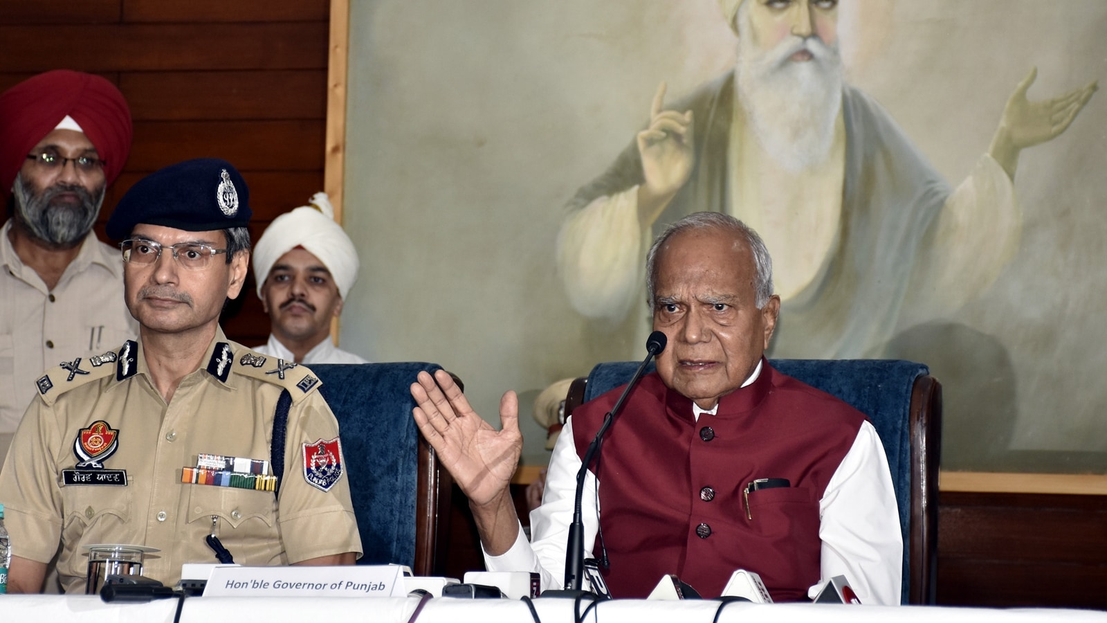 banwarilal purohit punjab governor gst bills