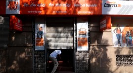 Bank of Baroda was also the top drag in the Nifty public sector bank index, which was down 0.2 per cent at the time of writing.