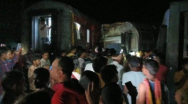 Bihar train derailed