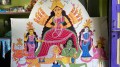 In a Bengal village, a unique tradition of creating Durga on pat