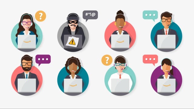 call center tech support scam amazon featured