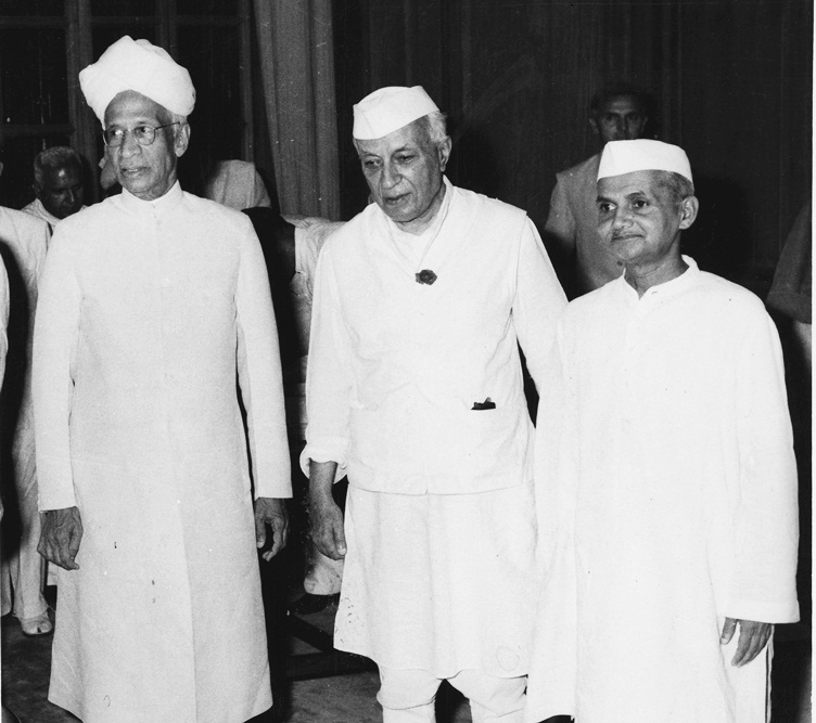 Prime Minister of India Jawaharlal Nehru with Soviet and Indian... |  Download Scientific Diagram