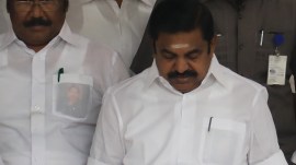 AIADMK general secretary and former Tamil Nadu chief minister Edappadi K Palaniswami