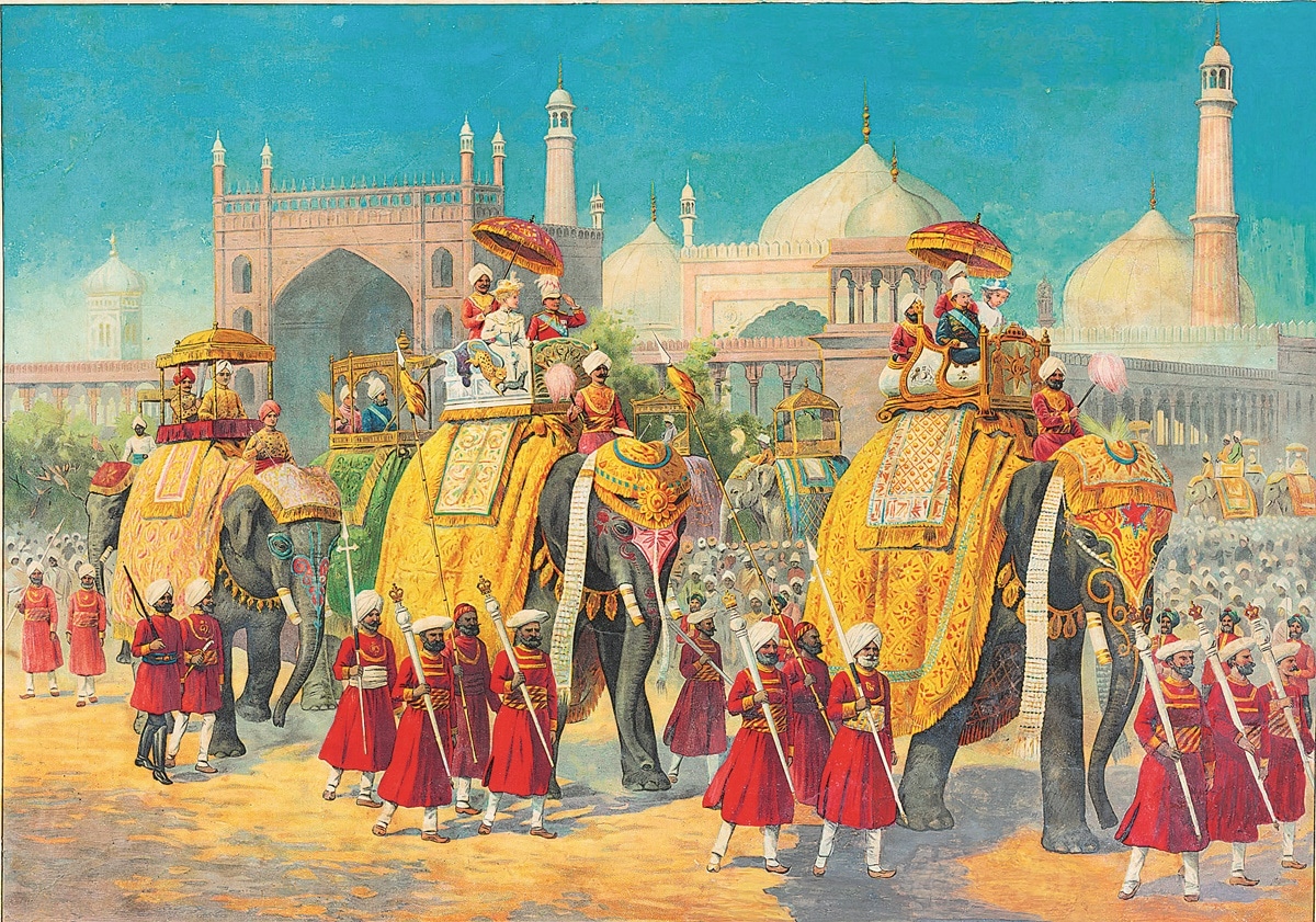 The Imperial Durbar of 1903 (Credit: Delhi Art Gallery)