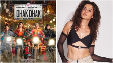 taapsee, taapsee pannu, taapsee pannu movies, taapsee pannu new movies, dhak dhak, dhak dhak movie, dhak dhak movie cast, dhak dhak trailer, dhak dhak movie 2023, Ratna Pathak Shah, Dia Mirza, Fatima Sana Shaikh, Sanjana Sanghi