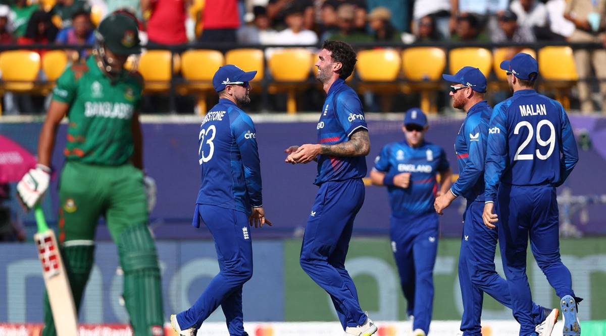 England's title defense in trouble at Cricket World Cup after