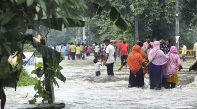 Flood-like situation in parts of Bengal, bengal news, weather department, IMD rain predictions, indian express