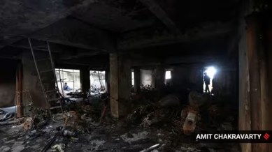 Unnat Nagar fire, Unnat Nagar fire probe Committee, safety measures for SRAs, Goregaon building fire, mumbai building fire, mumbai building fire deaths, Mumbai news, Mumbai, Maharashtra news, Indian express news